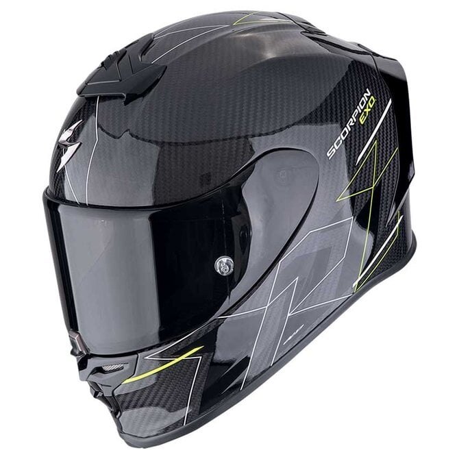 EXO-R1 EVO CARBON AIR CYNERGY أسود-نيون أصفر L